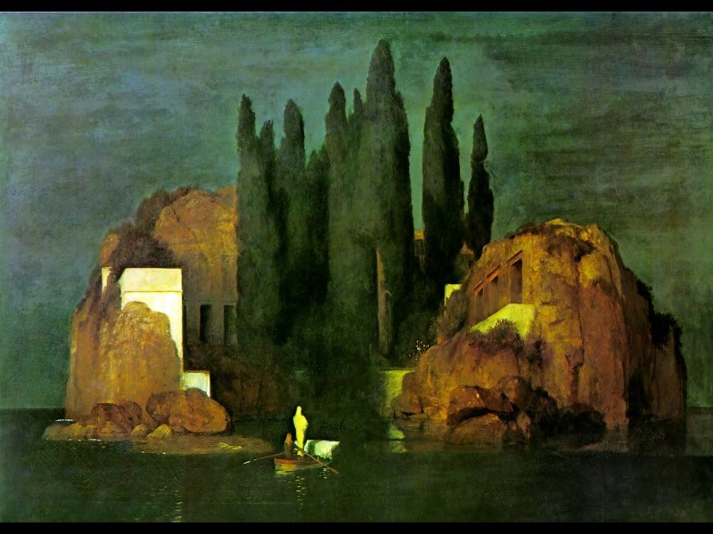 Island of the Dead Art A4 Photo Print