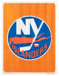 Islanders Hockey Logo Vintage Retro Advert Poster A4 Photo Print