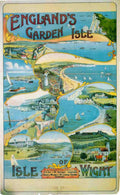Isle Wight Coast Vintage Retro Advert Ads A4 Photo Print