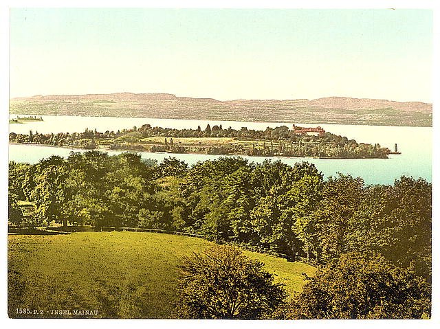 Isle of Mainau Constance Baden Vintage A4 Photo Print