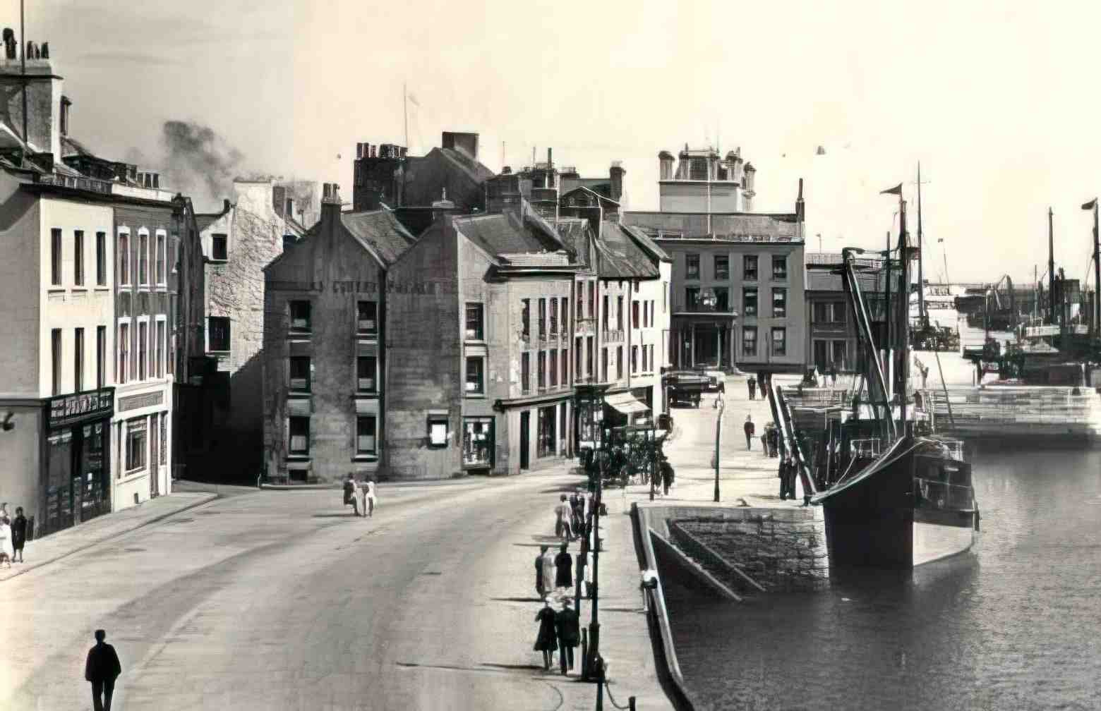 Isle of Man Douglas North Quay Vintage A4 Photo Print