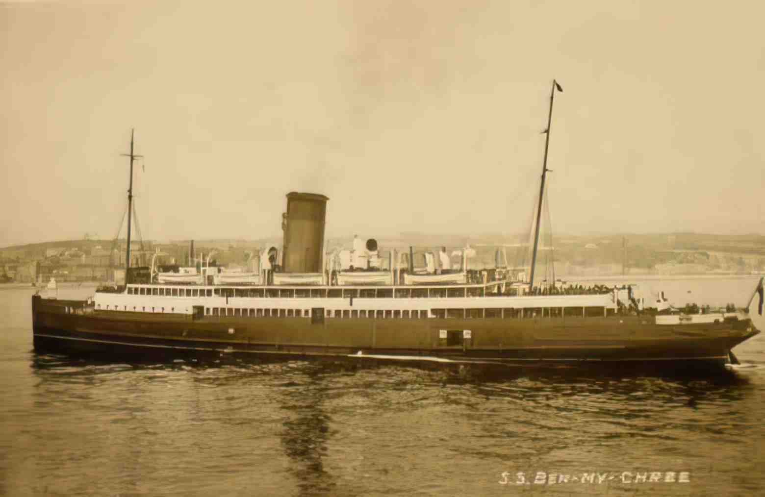 Isle of Man General BenMyChree Vintage A4 Photo Print