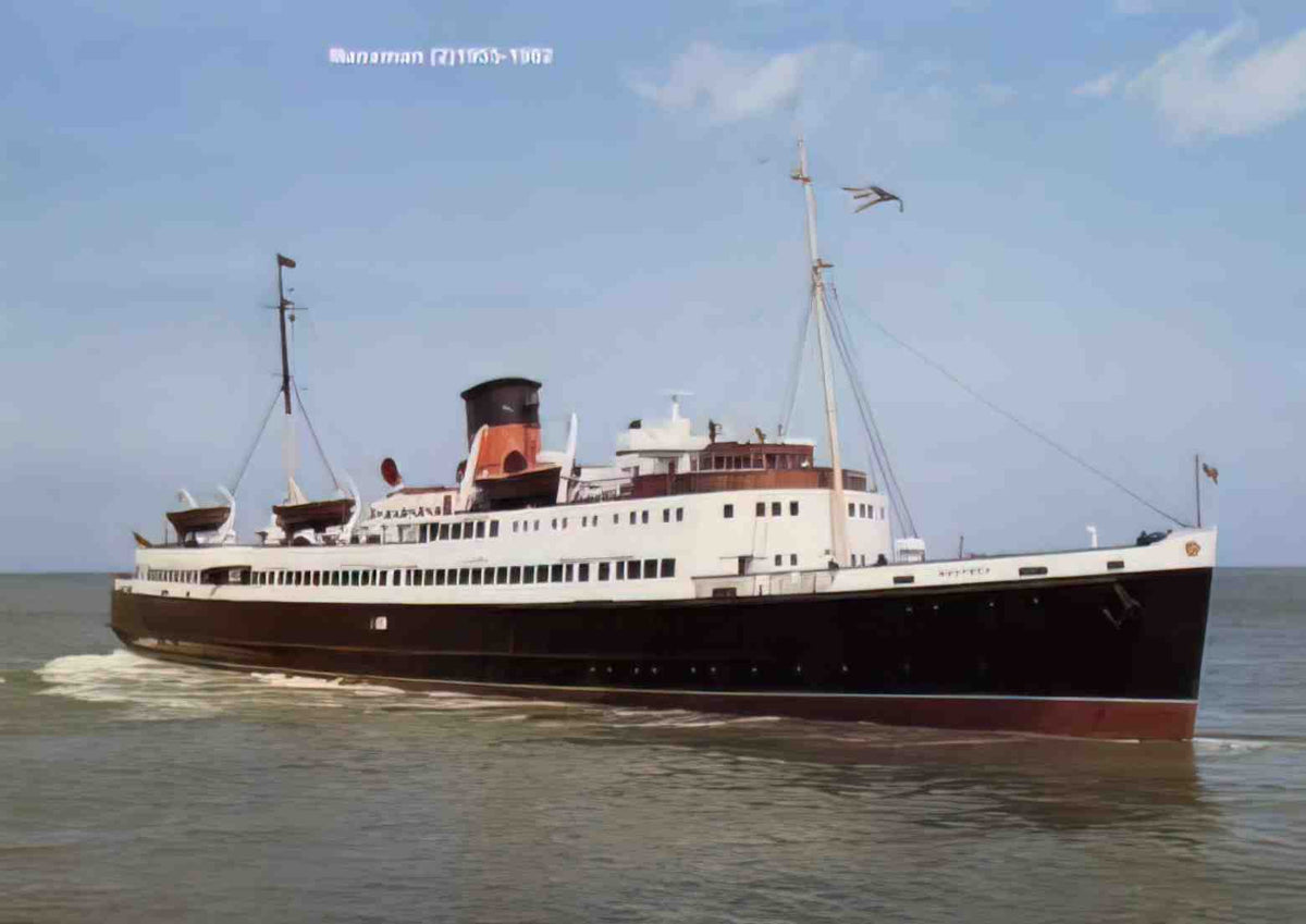 Isle of Man General Manxman Vintage A4 Photo Print