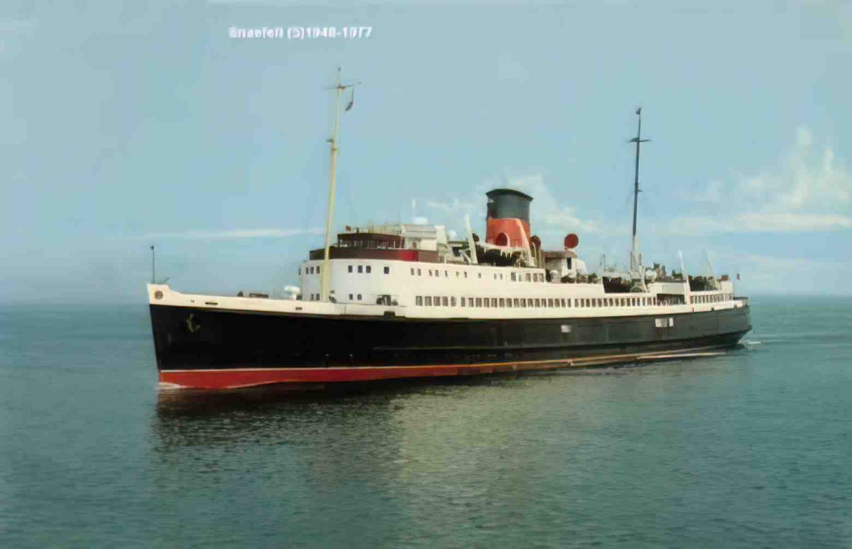 Isle of Man General Snaefell Vintage A4 Photo Print