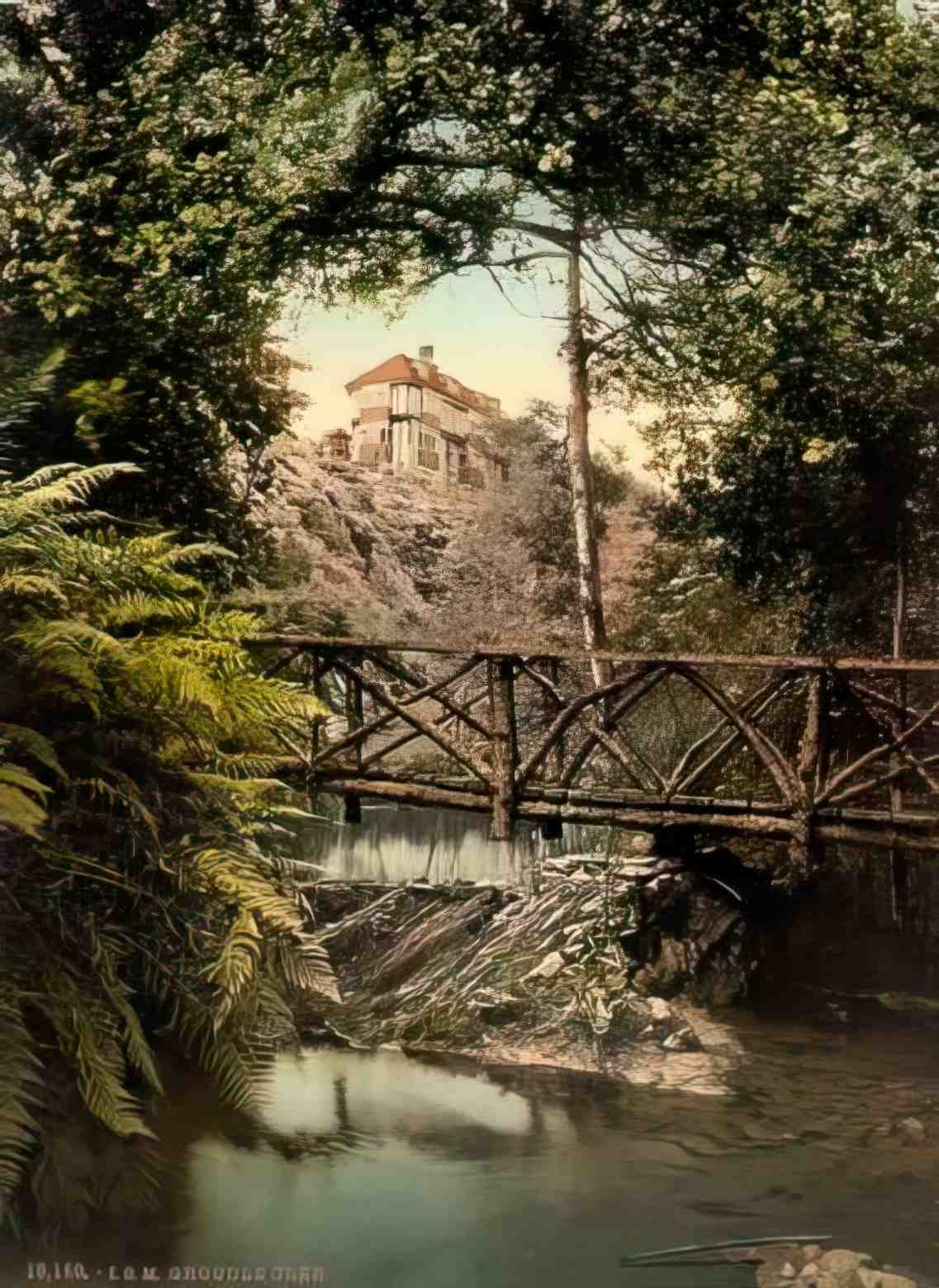 Isle of Man Groudle Glen Vintage A4 Photo Print