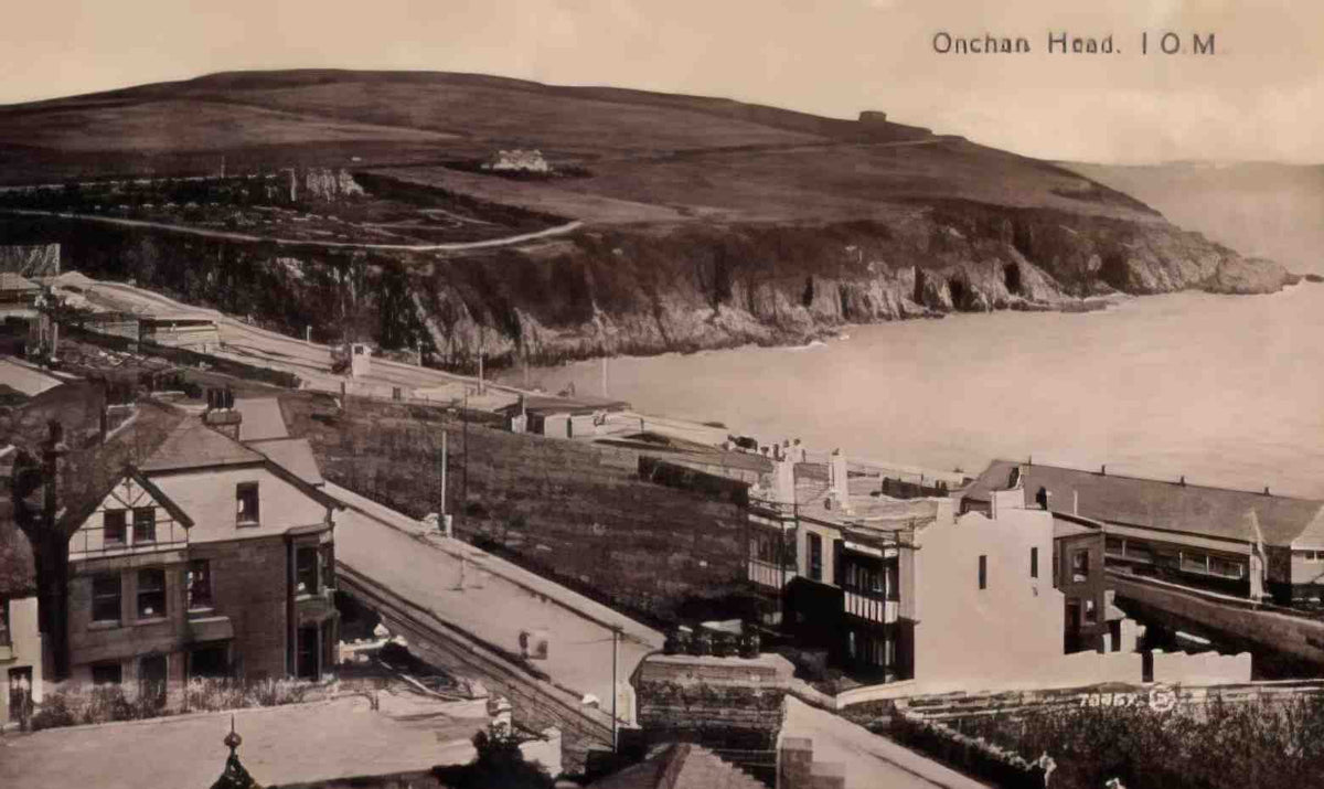 Isle of Man Onchan Head Vintage A4 Photo Print
