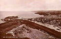 Isle of Man Peel Peel and Castle from the Hill Vintage A4 Photo Print