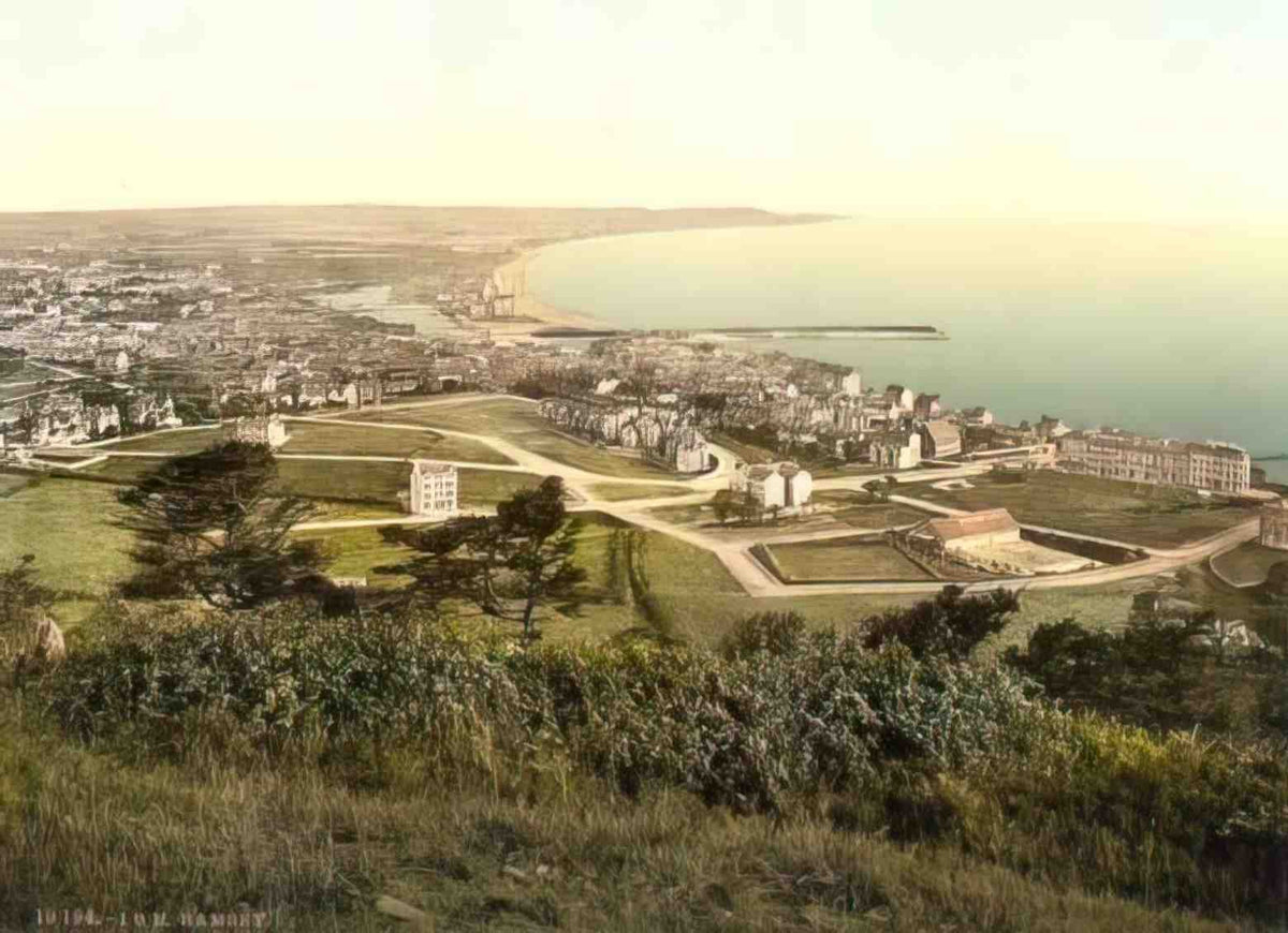 Isle of Man Ramsey Vintage A4 Photo Print