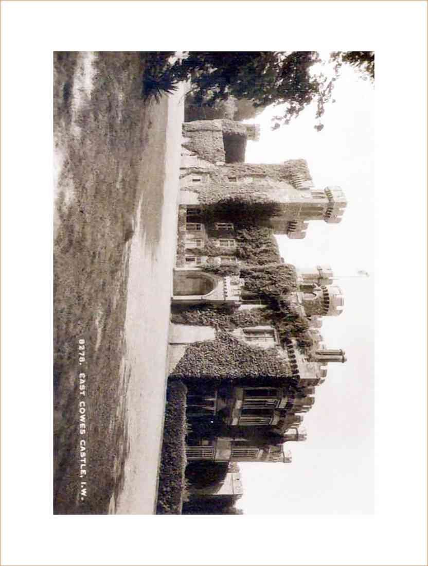 Isle of Wight East Cowes Castle vintage old light 1520 A4 Photo Print