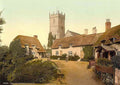 Isle of Wight Godshill vintage old A4 Photo Print