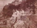 Isle of Wight On the Rocks Vintage A4 Photo Print