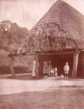 Isle of Wight Round House Reconstruction Vintage A4 Photo Print