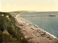 Isle of Wight Sandown Bay Vintage A4 Photo Print