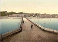 Isle of Wight Sandown From Pier Vintage A4 Photo Print