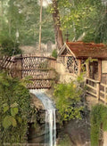 Isle of Wight Shanklin Chine Vintage A4 Photo Print