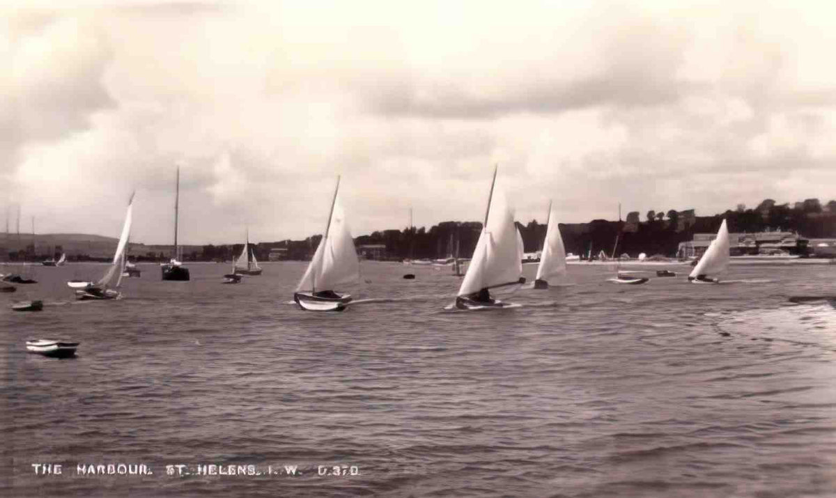 Isle of Wight St Helens Harbour Vintage A4 Photo Print