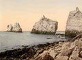 Isle of Wight The Needles Vintage A4 Photo Print