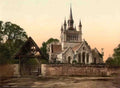 Isle of Wight Whippingham Church Vintage A4 Photo Print