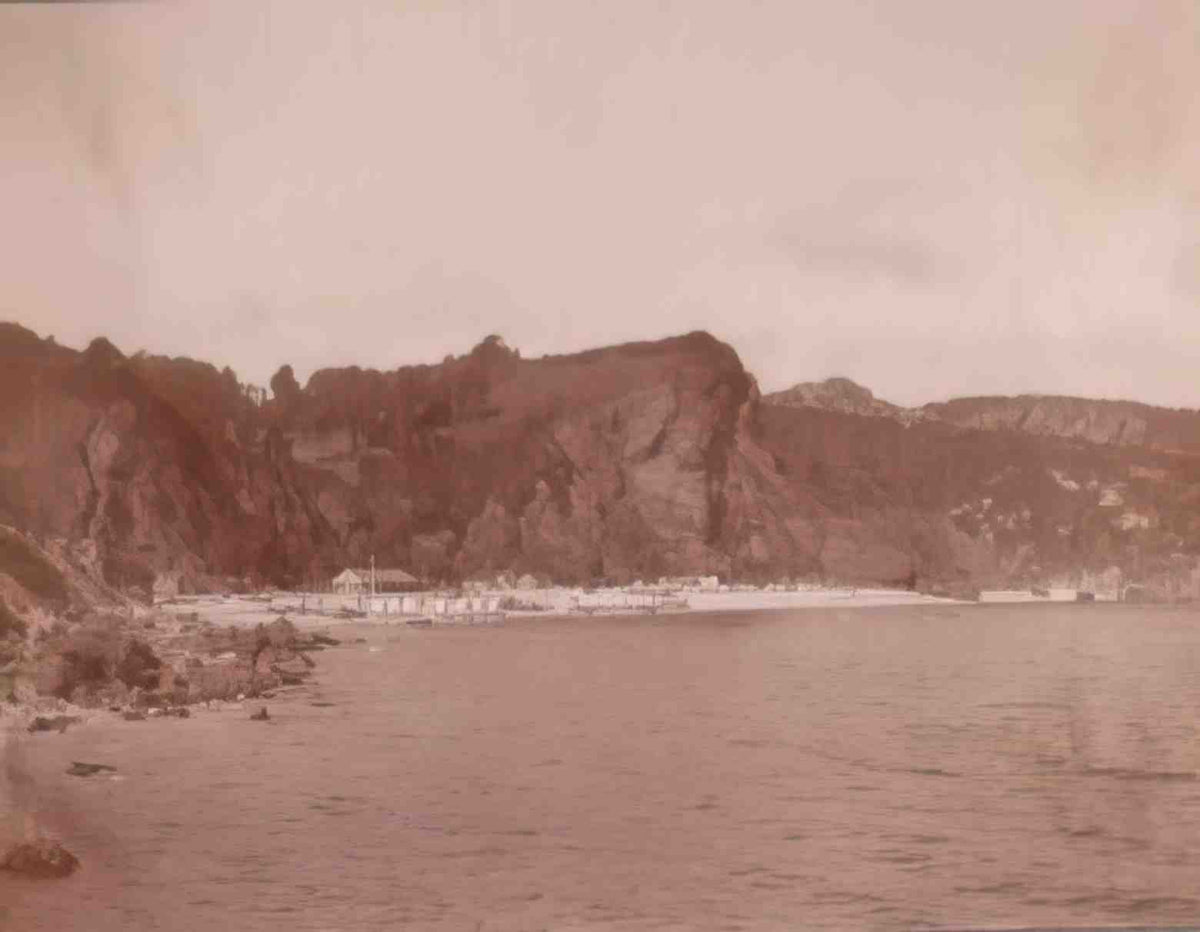 Isle of Wight a Beach Vintage A4 Photo Print