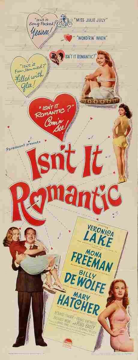 Isnt it Romantic 03  film star poster A4 Photo Print