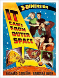 It Came From Outer Space Vintage Retro Advert Poster A4 Photo Print
