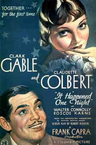  It Happened One Night 04 film star poster A4 Photo Print