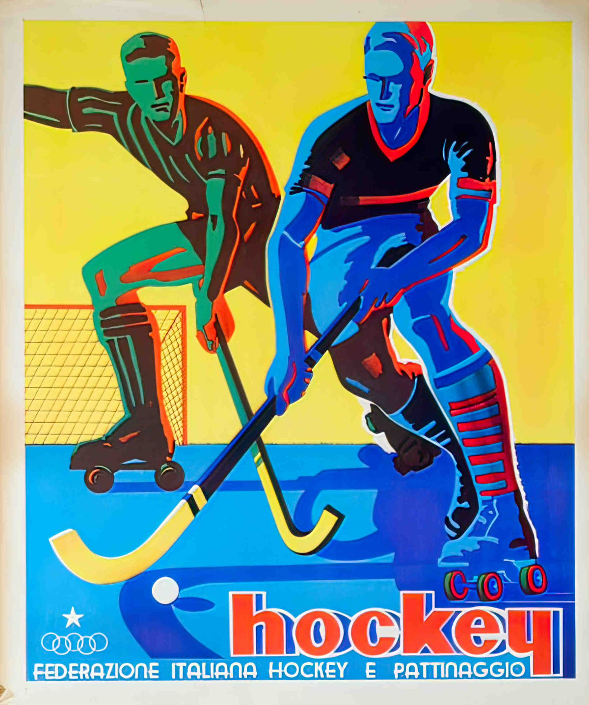ItaliaHockey Advert A4 Photo Print