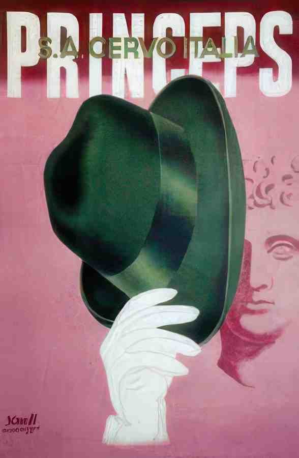 Italian 00931 Vintage Advert A4 Photo Print