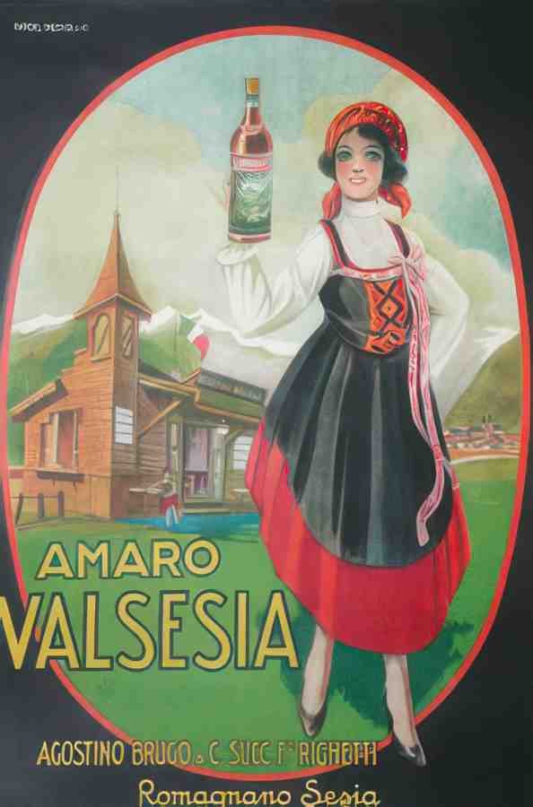 Italian 00935 Vintage Advert A4 Photo Print