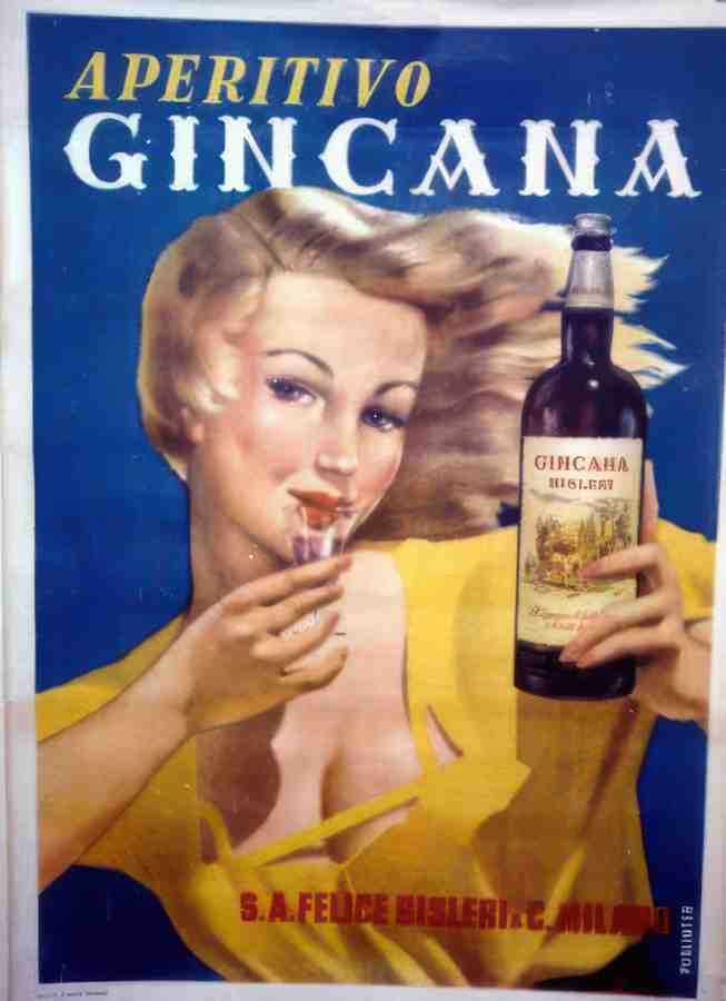Italian 00942 Vintage Advert A4 Photo Print