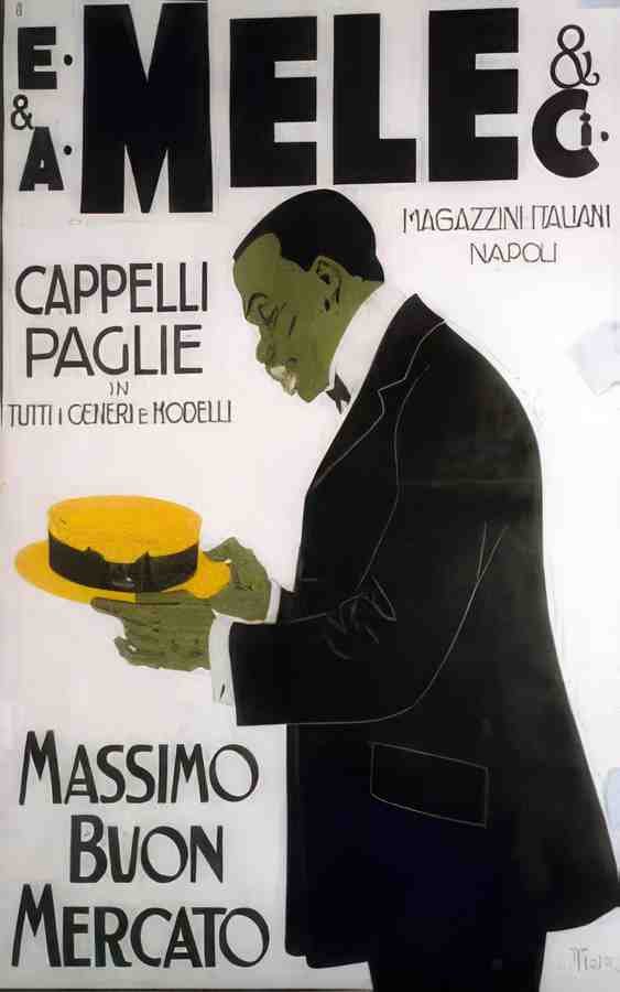 Italian 01319 Vintage Advert A4 Photo Print