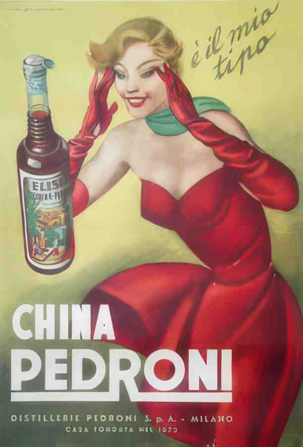 Italian 01387 Vintage Advert A4 Photo Print