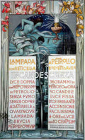 Italian 01395 Vintage Advert A4 Photo Print