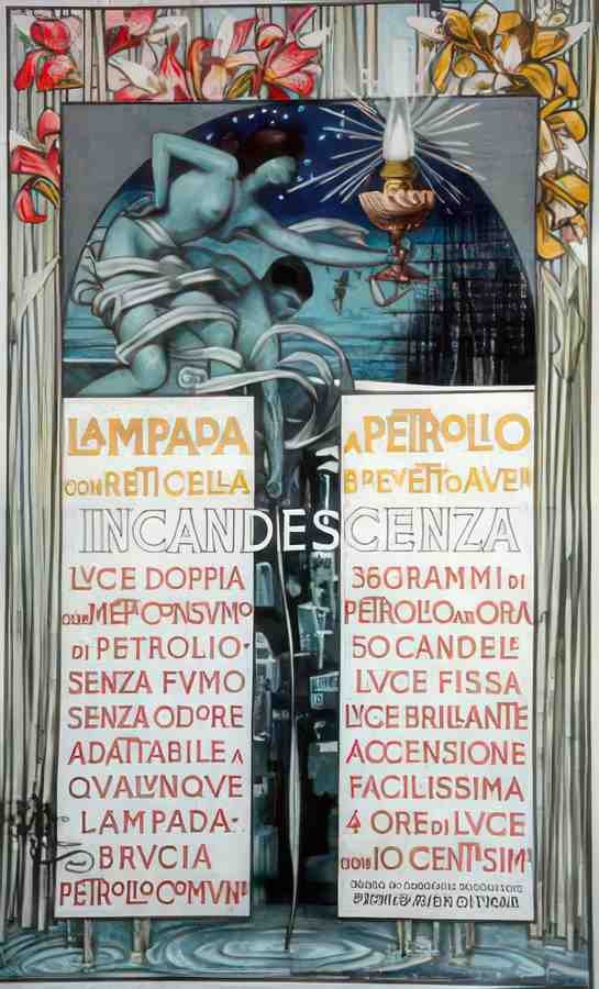 Italian 01395 Vintage Advert A4 Photo Print