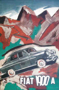 Italian 01397 Vintage Advert A4 Photo Print