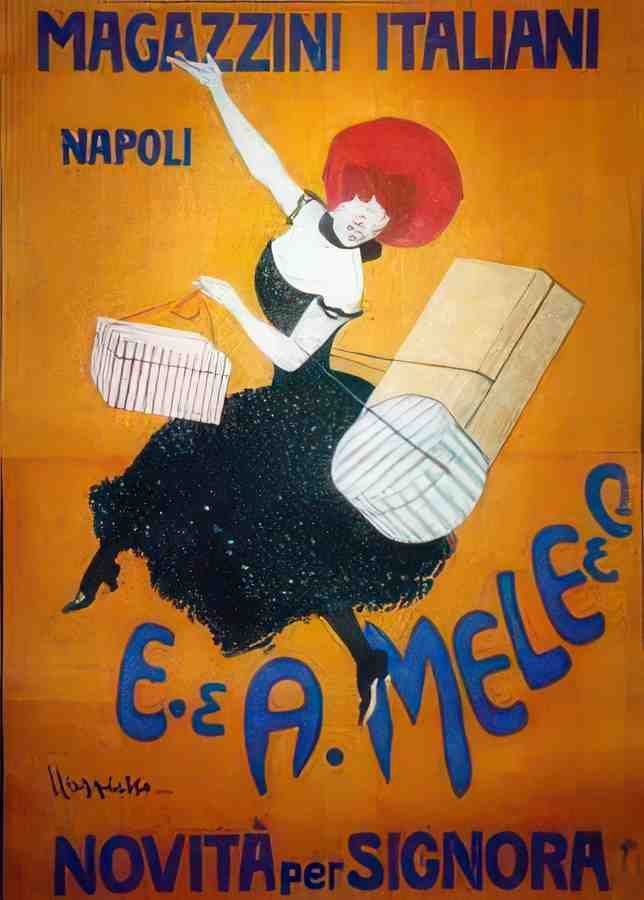 Italian 01937 Vintage Advert A4 Photo Print
