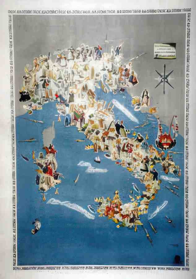 Italian 02206 Vintage Advert A4 Photo Print