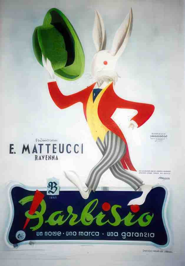 Italian 02385 Vintage Advert A4 Photo Print