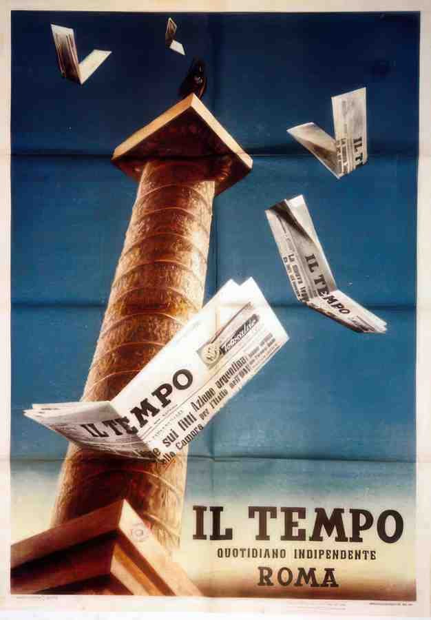 Italian 03025 Vintage Advert A4 Photo Print