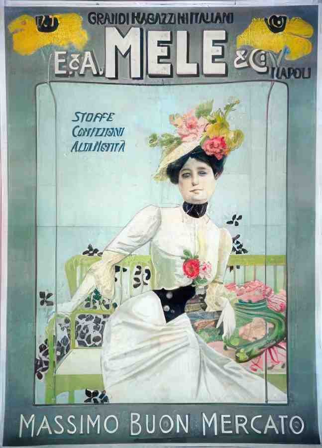 Italian 03219 Vintage Advert A4 Photo Print