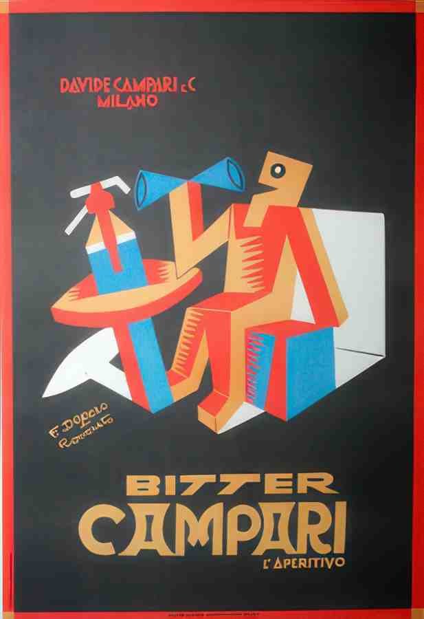 Italian 06345 Vintage Advert A4 Photo Print