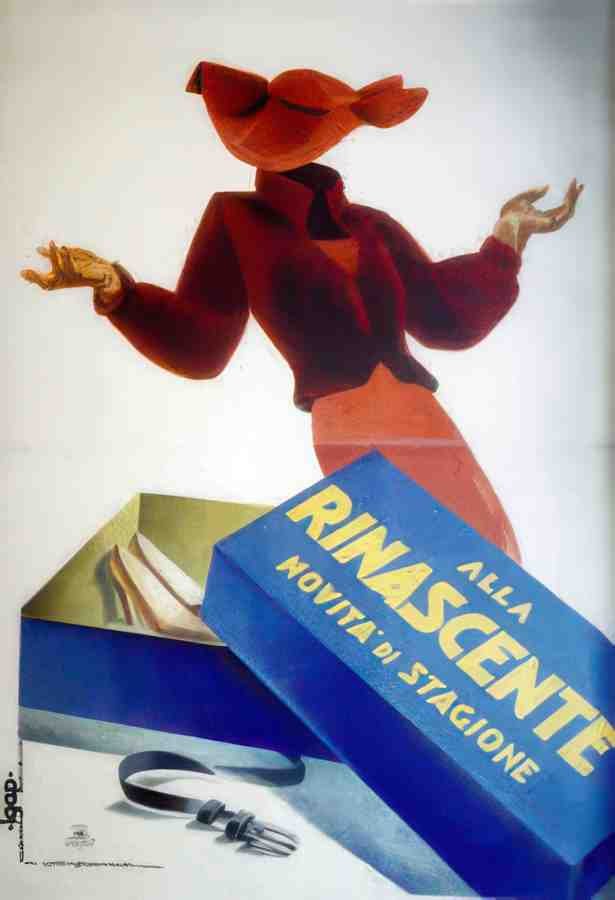 Italian 06371 Vintage Advert A4 Photo Print