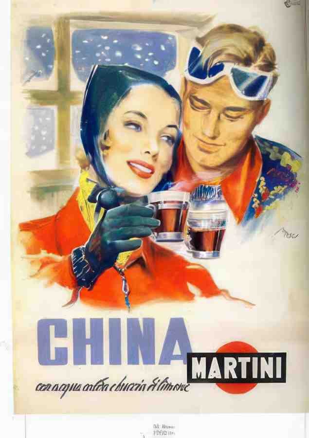 Italian 06421 Vintage Advert A4 Photo Print