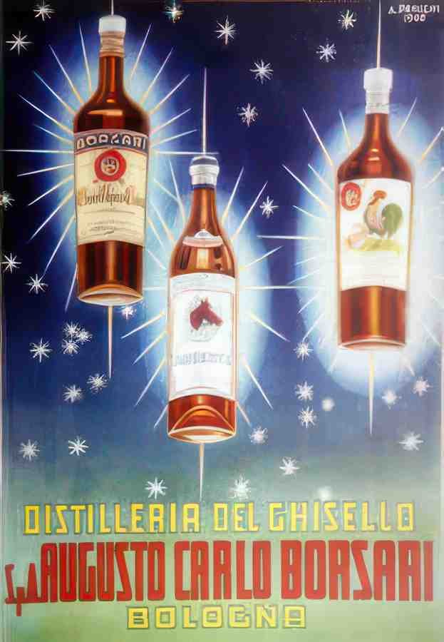 Italian 06874 Vintage Advert A4 Photo Print