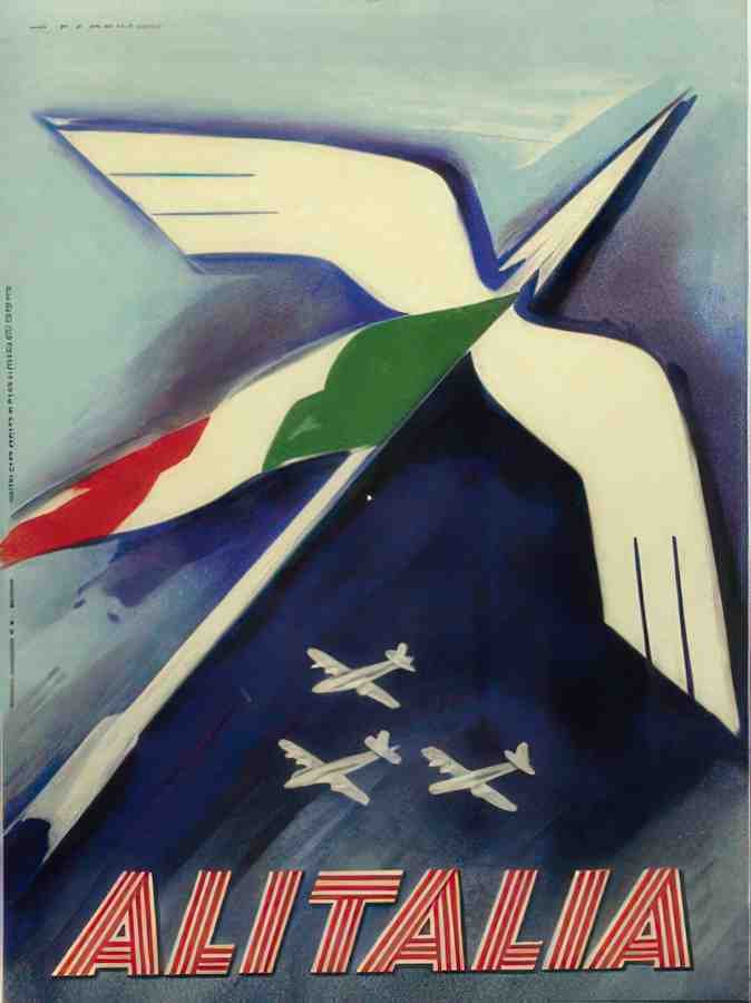 Italian 07144 Vintage Advert A4 Photo Print