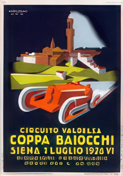 Italian 07947s Vintage Advert A4 Photo Print
