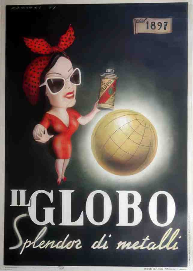 Italian 10114 Vintage Advert A4 Photo Print