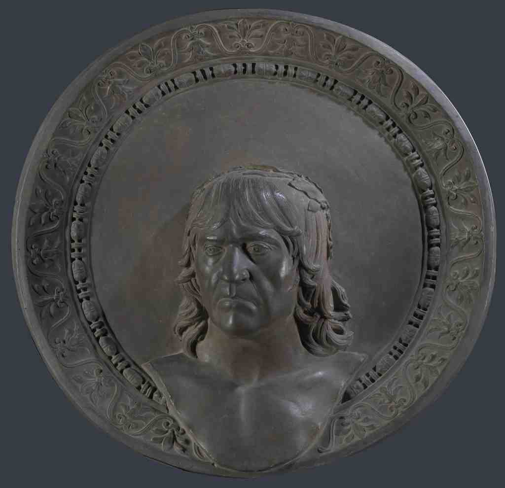 Italian Bust Portrait of Andrea Mantegna A4 Photo Print