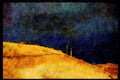 Italian Italy 036067 Stormclouds, Coromandel Peninsula, North Island A4 Limited Edition Watercolour Print