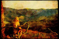 Italian Italy 036082 Hunting, Coromandel Peninsula, North Island A4 Limited Edition Watercolour Print